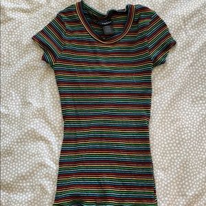 Rue21 tight, XS, rainbow tshirt